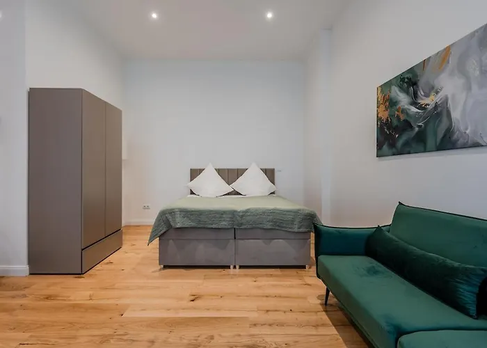 Ruhiges City-apartment Mit Innenhof-terrasse Berlín